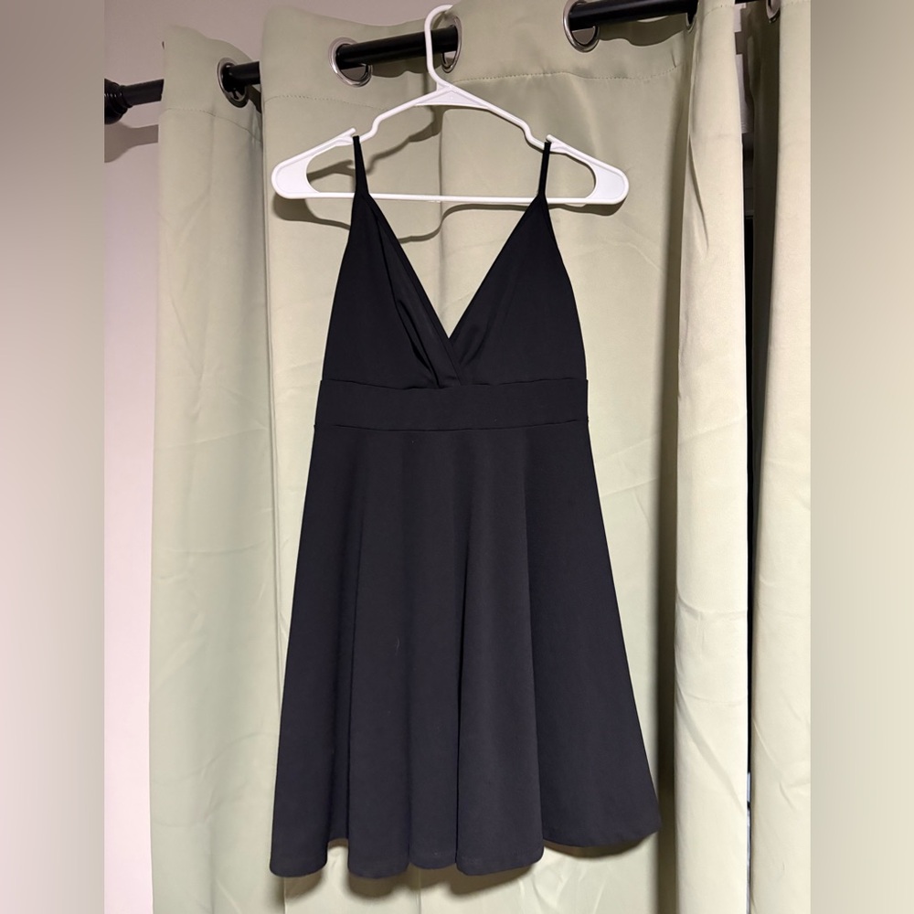 Elegant Black Women's Dress